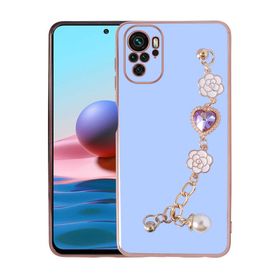Zore Xiaomi Redmi Note 10 El Tutamaçlı Kamera Korumalı Taka Silikon Kapak Kılıf