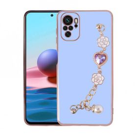 Zore Xiaomi Redmi Note 10 El Tutamaçlı Kamera Korumalı Taka Silikon Kapak Kılıf