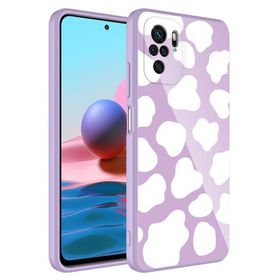 Zore Xiaomi Redmi Note 10 Kamera Korumalı Desenli Sert Silikon Epoksi Kapak Kılıf