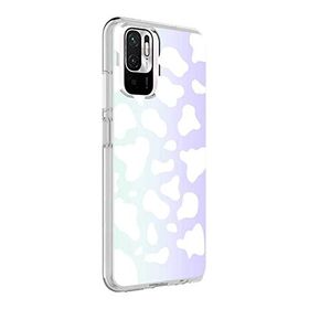 Zore Xiaomi Redmi Note 10 M-Blue Desenli Kapak Kılıf