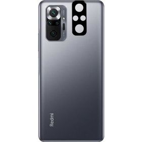 Zore Xiaomi Redmi Note 10 Pro 3D Siyah Kamera Camı