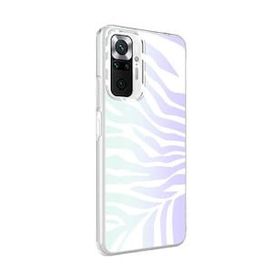 Zore Xiaomi Redmi Note 10 Pro M-Blue Desenli Kapak Kılıf