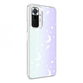Zore Xiaomi Redmi Note 10 Pro M-Blue Desenli Kapak Kılıf