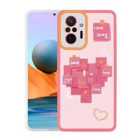 Zore Xiaomi Redmi Note 10 Pro M-Fit Desenli Kapak Kılıf