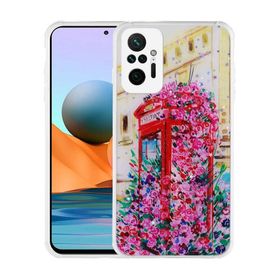 Zore Xiaomi Redmi Note 10 Pro Simli Desenli Kamera Korumalı Parlak Popy Kapak Kılıf