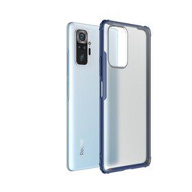 Zore Xiaomi Redmi Note 10 Pro Volks Kapak Lacivert Kılıf