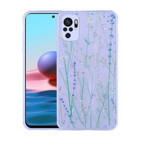 Zore Xiaomi Redmi Note 10 Simli Desenli Kamera Korumalı Parlak Popy Kapak Kılıf