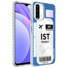 Zore Xiaomi Redmi Note 10S Airbag Kenarlı Renkli Desenli Silikon Elegans Kapak Kılıf