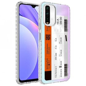 Zore Xiaomi Redmi Note 10S Airbag Kenarlı Renkli Desenli Silikon Elegans Kapak Kılıf