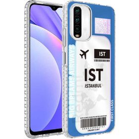 Zore Xiaomi Redmi Note 10S Airbag Kenarlı Renkli Desenli Silikon Elegans Kapak Kılıf