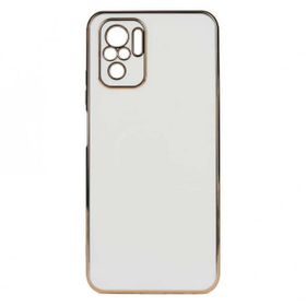 Zore Xiaomi Redmi Note 10S Bark Kapak Kılıf-beyaz