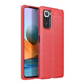 Zore Xiaomi Redmi Note 10S Deri Görünümlü Niss Silikon Cep Telefonu Kılıfı