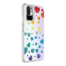 Zore Xiaomi Redmi Note 10S Kılıf M-Blue Desenli Kapak Kılıf