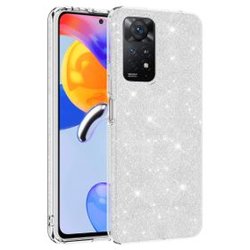 Zore Xiaomi Redmi Note 11 Pro 5G Parıltılı Simli Shining Silikon Cep Telefonu Kılıfı