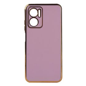 Zore Xiaomi Redmi Note 11E Kenarı Gold Silikon Bark Cep Telefonu Kılıfı