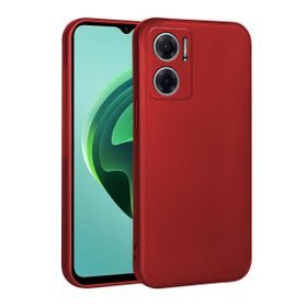 Zore Xiaomi Redmi Note 11E Mat Korumalı Biye Silikon Cep Telefonu Kılıfı