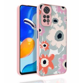 Zore Xiaomi Redmi Note 11S Global Desenli Kamera Korumalı Parlak Nora Kılıf