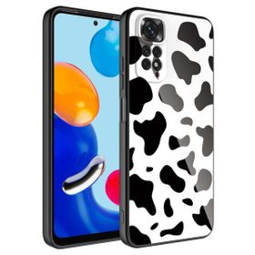 Zore Xiaomi Redmi Note 11S Global Kamera Korumalı Desenli Sert Silikon Epoksi Kapak Kılıf