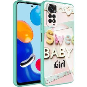 Zore Xiaomi Redmi Note 11S Global Kamera Korumalı Desenli Sert Silikon Epoksi Kapak Kılıf