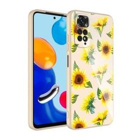 Zore Xiaomi Redmi Note 11S Global Kamera Korumalı Desenli Sert Silikon Epoksi Kapak Kılıf