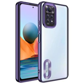 Zore Xiaomi Redmi Note 11s Global Kamera Korumalı Logo Gösteren Omega Kapak Kılıf