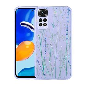 Zore Xiaomi Redmi Note 11S Global Simli Desenli Kamera Korumalı Parlak Popy Kılıf