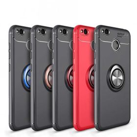 Zore Xiaomi Redmi Note 4X Manyetik Yüzüklü Ravel Silikon Kılıf
