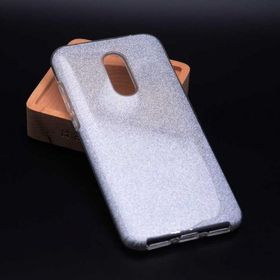 Zore Xiaomi Redmi Note 4X Shining Gümüş Silikon Kapak Kılıf