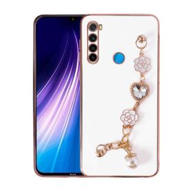 Zore Xiaomi Redmi Note 8 El Tutamaçlı Kamera Korumalı Taka Silikon Kapak Kılıf