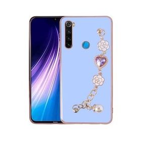 Zore Xiaomi Redmi Note 8 El Tutamaçlı Kamera Korumalı Taka Silikon Kapak Kılıf