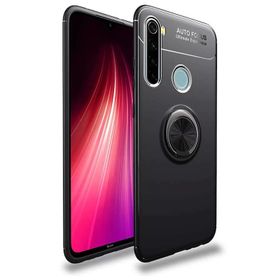 Zore Xiaomi Redmi Note 8 Manyetik Yüzüklü Ravel Silikon Kılıf