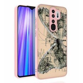 Zore Xiaomi Redmi Note 8 Pro Desenli Kamera Korumalı Parlak Nora Kapak Kılıf