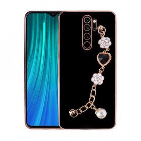 Zore Xiaomi Redmi Note 8 Pro El Tutamaçlı Kamera Korumalı Taka Silikon Kapak Kılıf