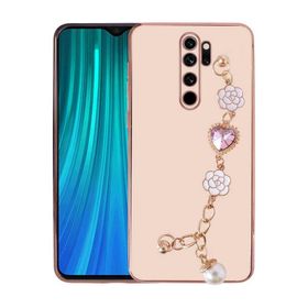 Zore Xiaomi Redmi Note 8 Pro El Tutamaçlı Kamera Korumalı Taka Silikon Kapak Kılıf