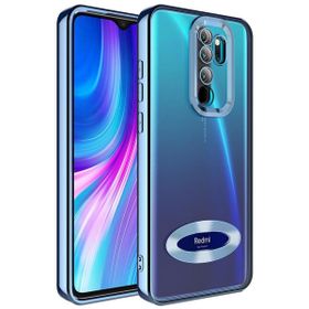 Zore Xiaomi Redmi Note 8 Pro Kamera Korumalı Logo Gösteren Omega Kapak Kılıf