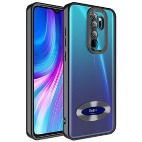 Zore Xiaomi Redmi Note 8 Pro Kamera Korumalı Logo Gösteren Omega Kapak Kılıf
