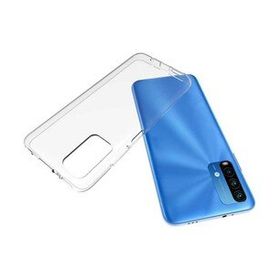 Zore Xiaomi Redmi Note 9 4G Kamera Korumalı Süper Silikon Kapak Kılıf