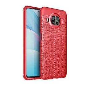 Zore Xiaomi Redmi Note 9 Pro 5G Deri Görünümlü Niss Silikon Cep Telefonu Kılıfı