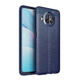 Zore Xiaomi Redmi Note 9 Pro 5G Deri Görünümlü Niss Silikon Cep Telefonu Kılıfı
