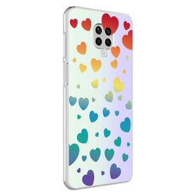Zore Xiaomi Redmi Note 9 Pro 5G M-Blue Desenli Kapak Kılıf