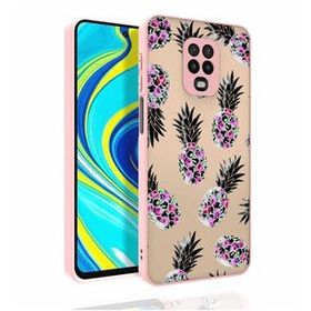Zore Xiaomi Redmi Note 9 Pro Desenli Kamera Korumalı Parlak Nora Kapak Kılıf