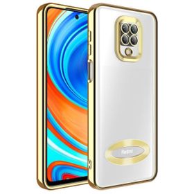 Zore Xiaomi Redmi Note 9 Pro Kamera Korumalı Logo Gösteren Omega Kapak Kılıf