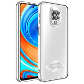 Zore Xiaomi Redmi Note 9 Pro Kamera Korumalı Logo Gösteren Omega Kapak Kılıf