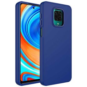 Zore Xiaomi Redmi Note 9 Pro Metal Çerçeve ve Buton Tasarımlı Silikon Luna Kapak Kılıf