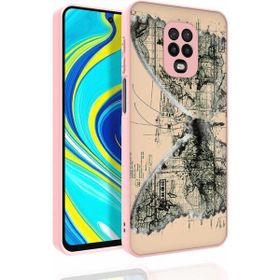 Zore Xiaomi Redmi Note 9s Desenli Kamera Korumalı Parlak Nora Kapak Kılıf