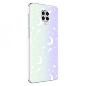 Zore Xiaomi Redmi Note 9s M-Blue Kapak Desenli Kılıf