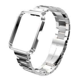 Zore Xiaomi Redmi Watch 2 Lite Zore KRD-60 Gümüş Metal Kordon