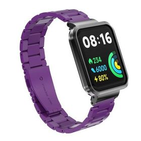 Zore Xiaomi Redmi Watch 2 Lite Zore KRD-60 Mor Metal Kordon