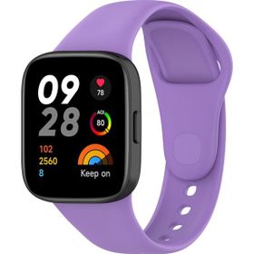 Zore Xiaomi Redmi Watch 3 KRD-81 Lila Silikon Kordon