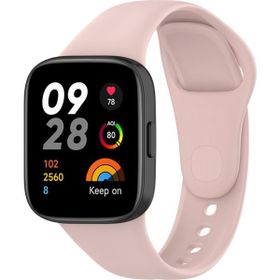 Zore Xiaomi Redmi Watch 3 KRD-81 Pembe Silikon Kordon